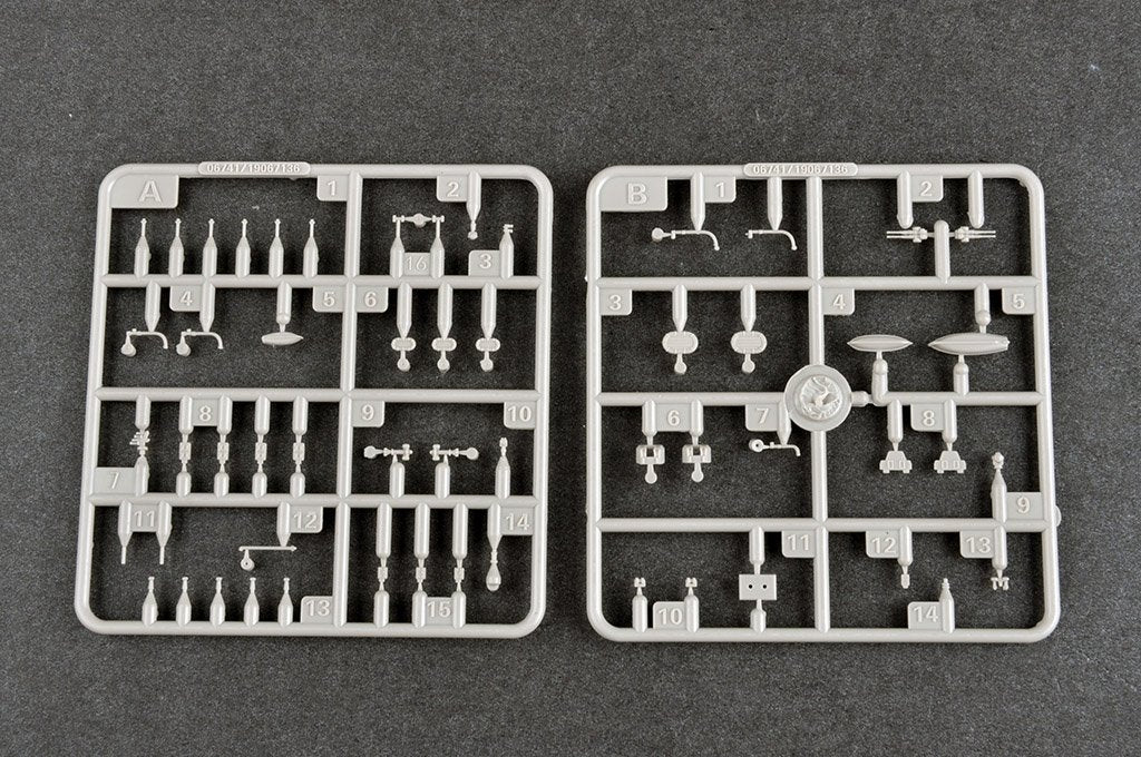 Trumpeter 06741 HMS Calcutta light cruiser 1/700 – obrázek 7