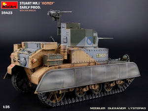 MiniArt 35423 Stuart Mk.I “Honey” Early Production w/Sun Shields 1/35 – image 12
