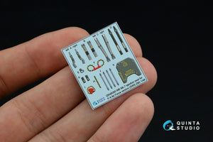 Quinta Studio QD+48449 F-4G late 3D-Printed &amp;amp; colored Interior on decal paper (Zoukei Mura SWS) (with 3D-printed resin parts) 1/48 – image 5