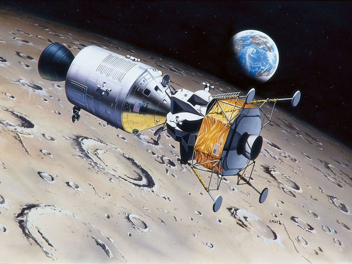 Revell 03700 Apollo 11 Columbia-Eagle 1/96 – image 2