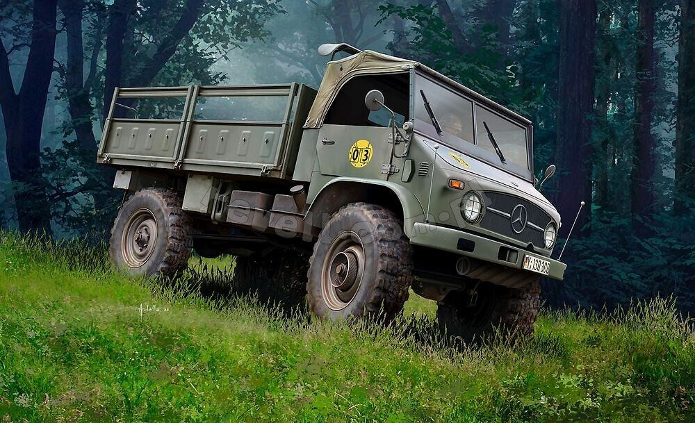 Revell 63348 Unimog 404 S Model Set 1/35 – immagine 2