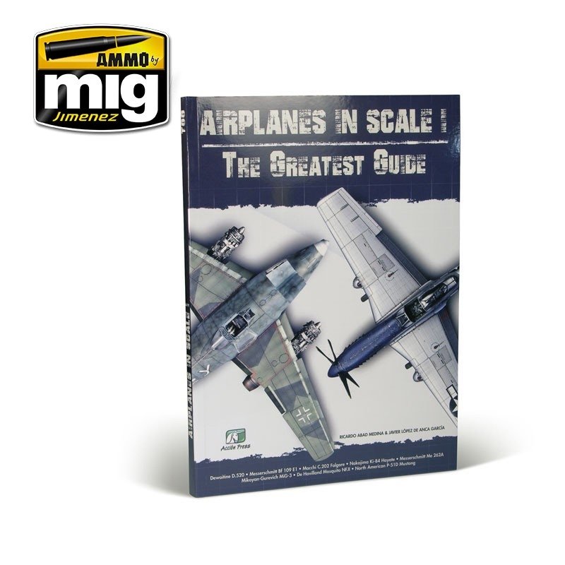 AMMO de Mig Jimenez EURO0001 AVIONS À L'ÉCHELLE : LE GUIDE LE PLUS COMPLET (Version anglaise)