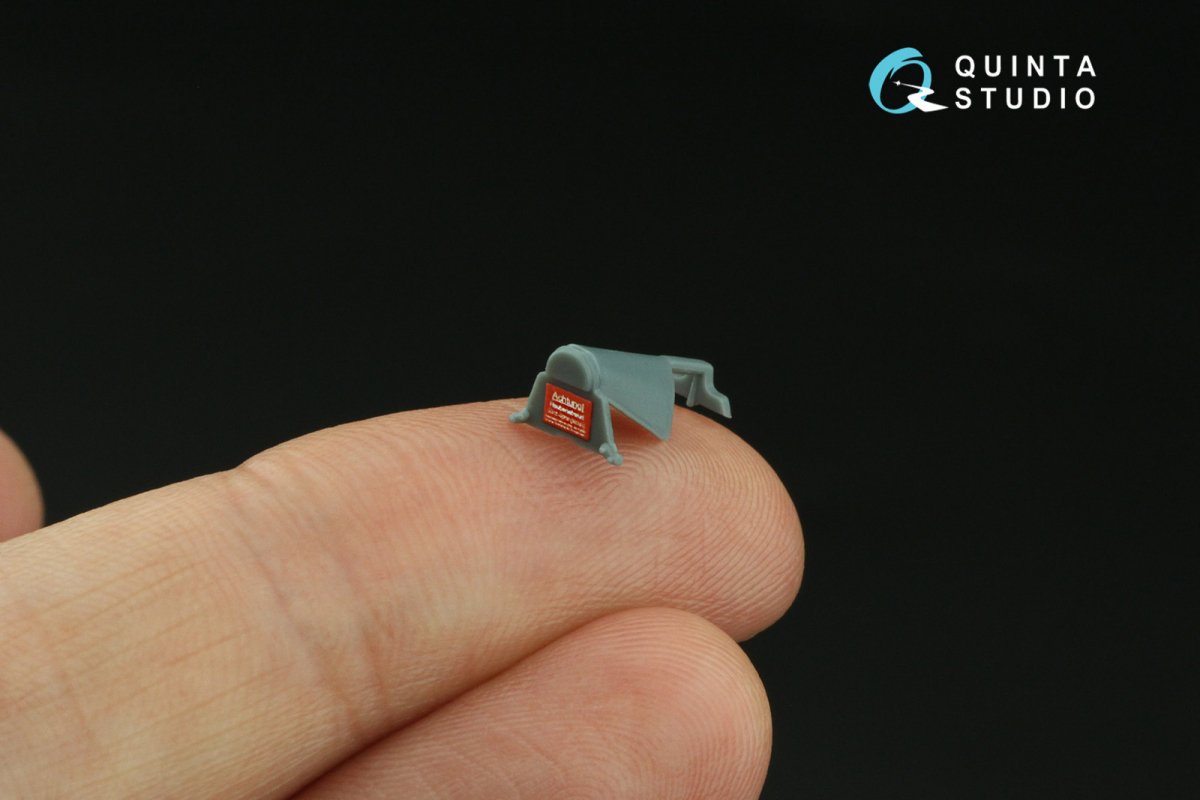 Quinta Studio QD72041 Fw 190A-8 3D-Printed &amp;amp; colored Interior on decal paper (Eduard) 1/72 – image 6