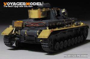 Voyager Model PE351123B WWII German Pz.Kpfw.IV Ausf.F1 Basic（B ver included Ammo）（For TAMIYA 35374） 1/35 – immagine 3