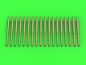 Master SM-700-056 British 4,5in/45 (11.4cm) QF Marks I,III and IV (18pcs) used on Ark Royal 1/700