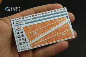 Quinta Studio QD24001 Fokker Dr.1 3D-Printed &amp;amp; colored Interior on decal paper (Meng) 1/24 – Bild 9