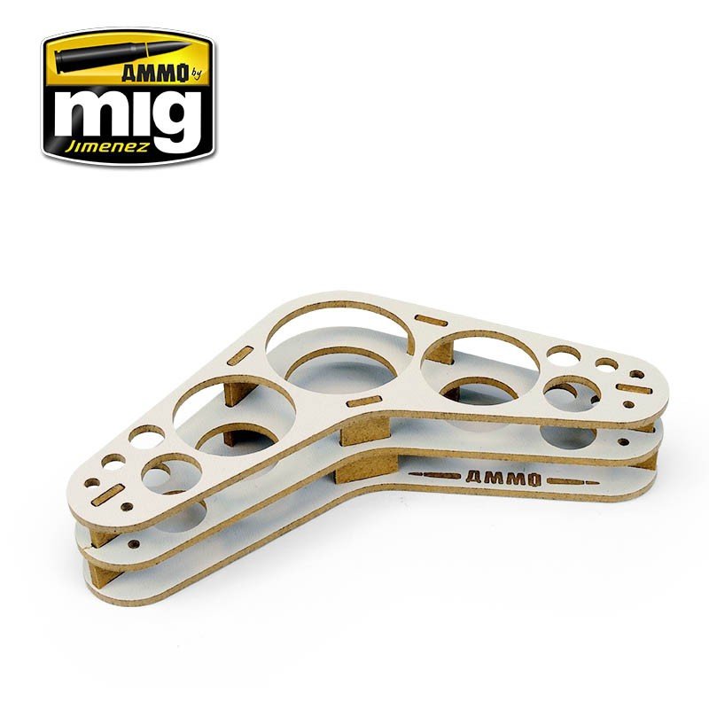 ORGANISATEUR DE BOOMERANG AMMO de Mig Jimenez 8028 (rangement)