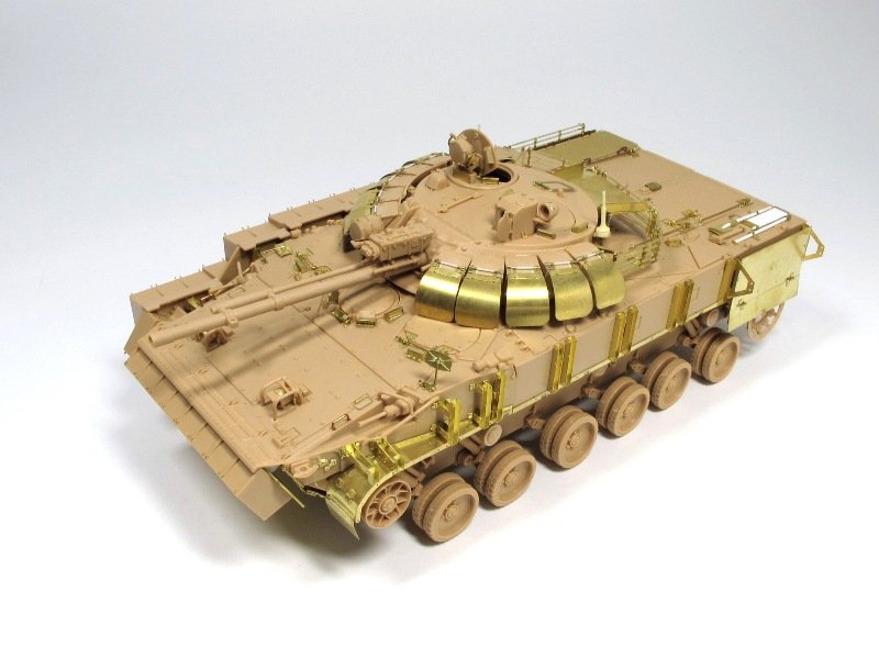 ET Model E35-040 Russian BMP-3 IFV w/ Add-On Armor (Basic part) (For TRUMPETER 00365) (1/35) – obrázek 7