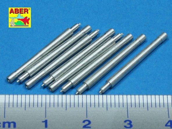 Aber 350L-39 Set of 8 pcs 380 mm short barrels for ships Richeulieu, Jean Bart 1/350 – immagine 2