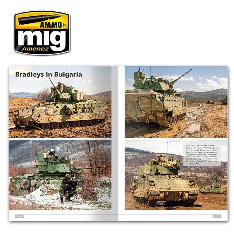AMMO of Mig Jimenez 5951 M2A3 BRADLEY FIGHTING VEHICLE IN EUROPE IN DETAIL VOL. 1 (English) – image 3