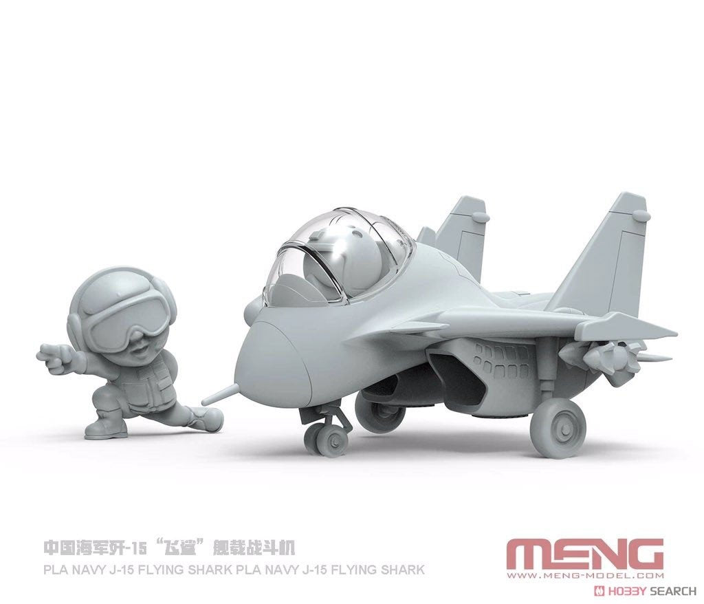 Meng Model mPLANE-008 Carrier-Based Fighter Pla Navy J-15 Flying Shark – obrázek 4
