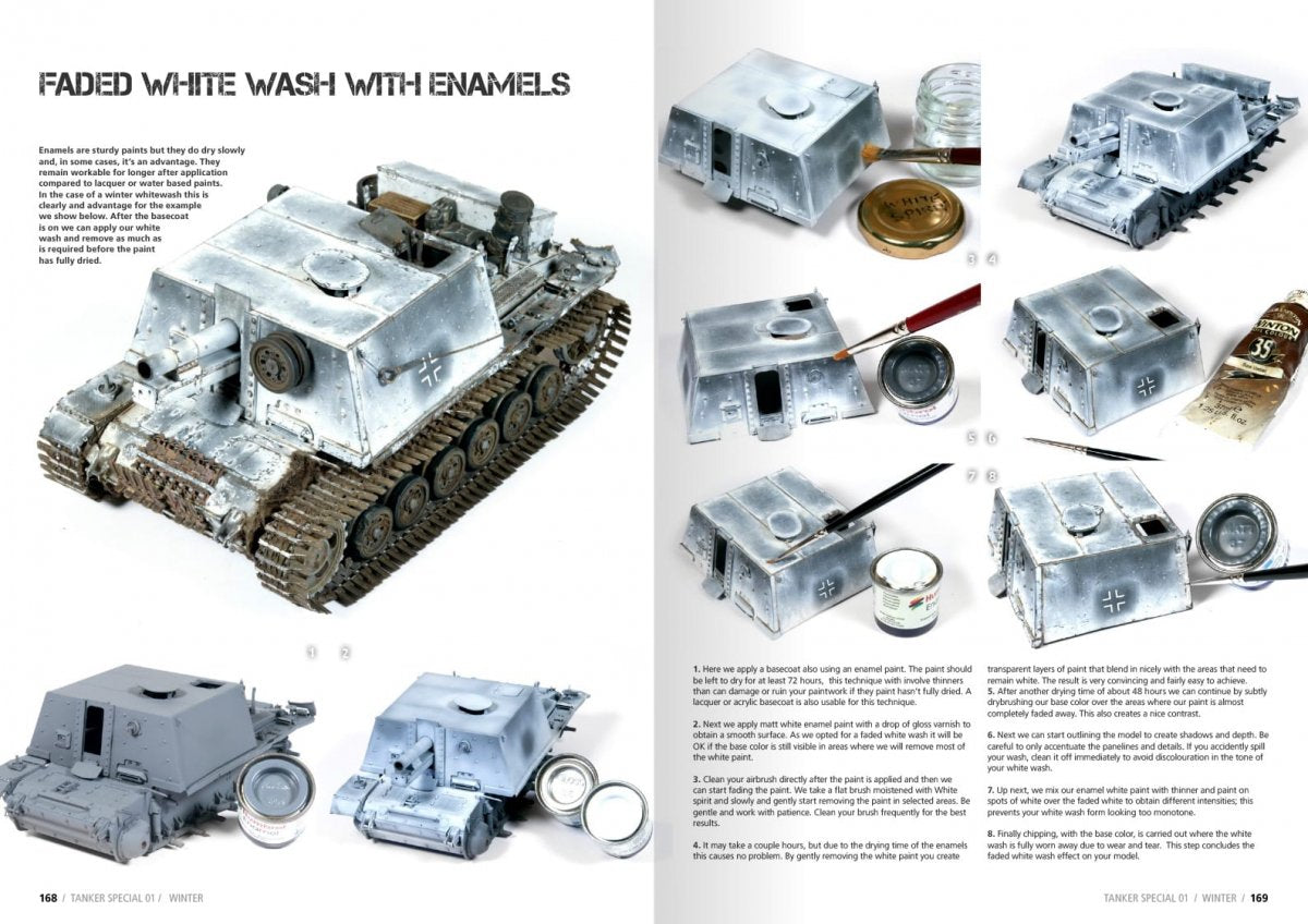AK Interactive AK4842 TANKER TECHNIQUES MAGAZINE - SPECIAL WINTER (eng.) – immagine 9