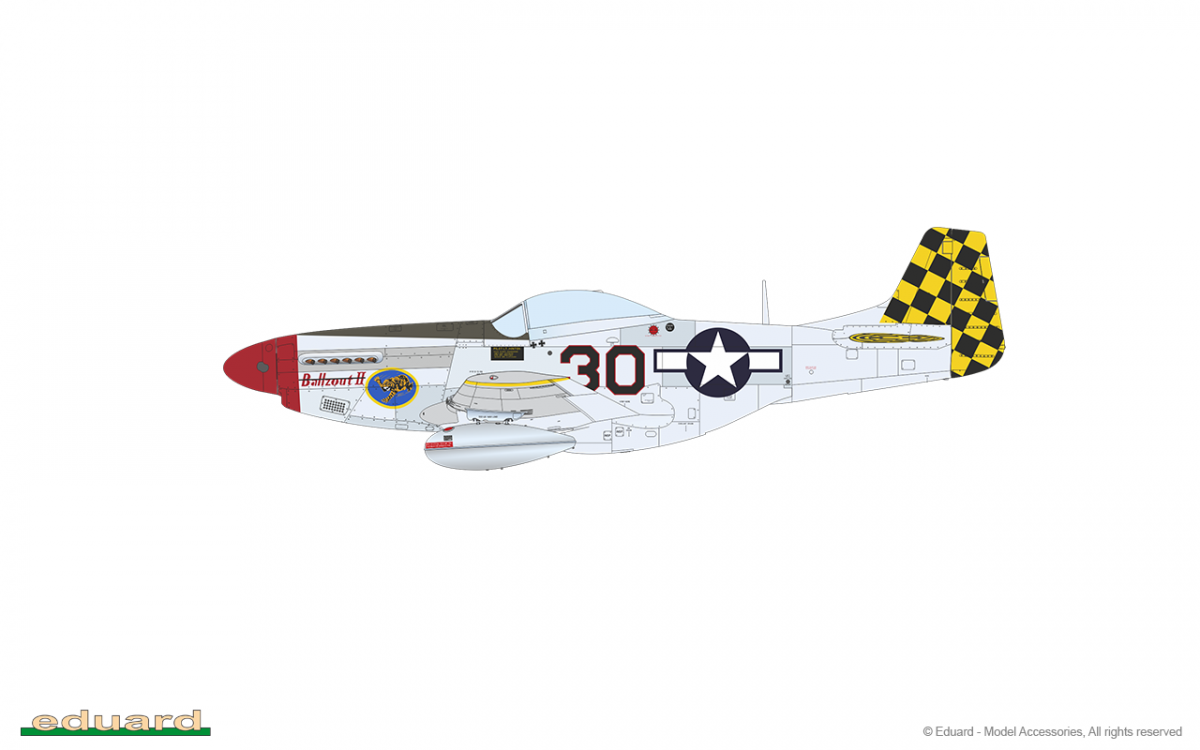 Eduard 11159 RED TAILS &amp;amp; Co. DUAL COMBO 1/48 – imagen 21