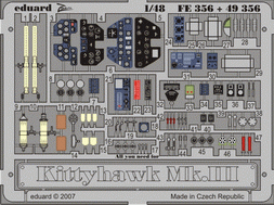 Eduard 49356 Kittyhawk Mk. III 1/48 Hasegawa