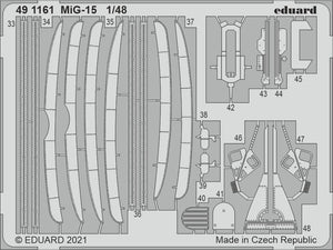 Eduard 491161 MiG-15 HOBBY 2000/ BRONCO 1/48 – obrázek 2