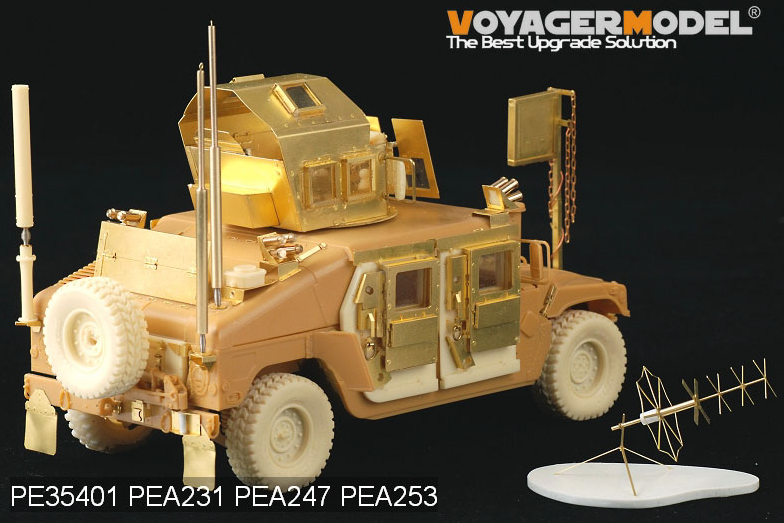 Voyager Model PEA253 Modern HUMVEE electronic Antennas set (GP) 1/35 – image 6