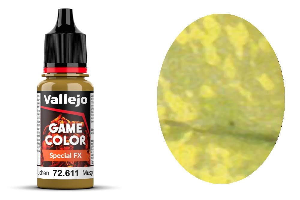 Vallejo 72611 Effets spéciaux - Mousse et lichen 18 ml