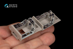 Quinta Studio QD48059 Mitsubishi F-2B 3D-Printed colored Interior on decal paper (Hasegawa) 1/48 – image 8