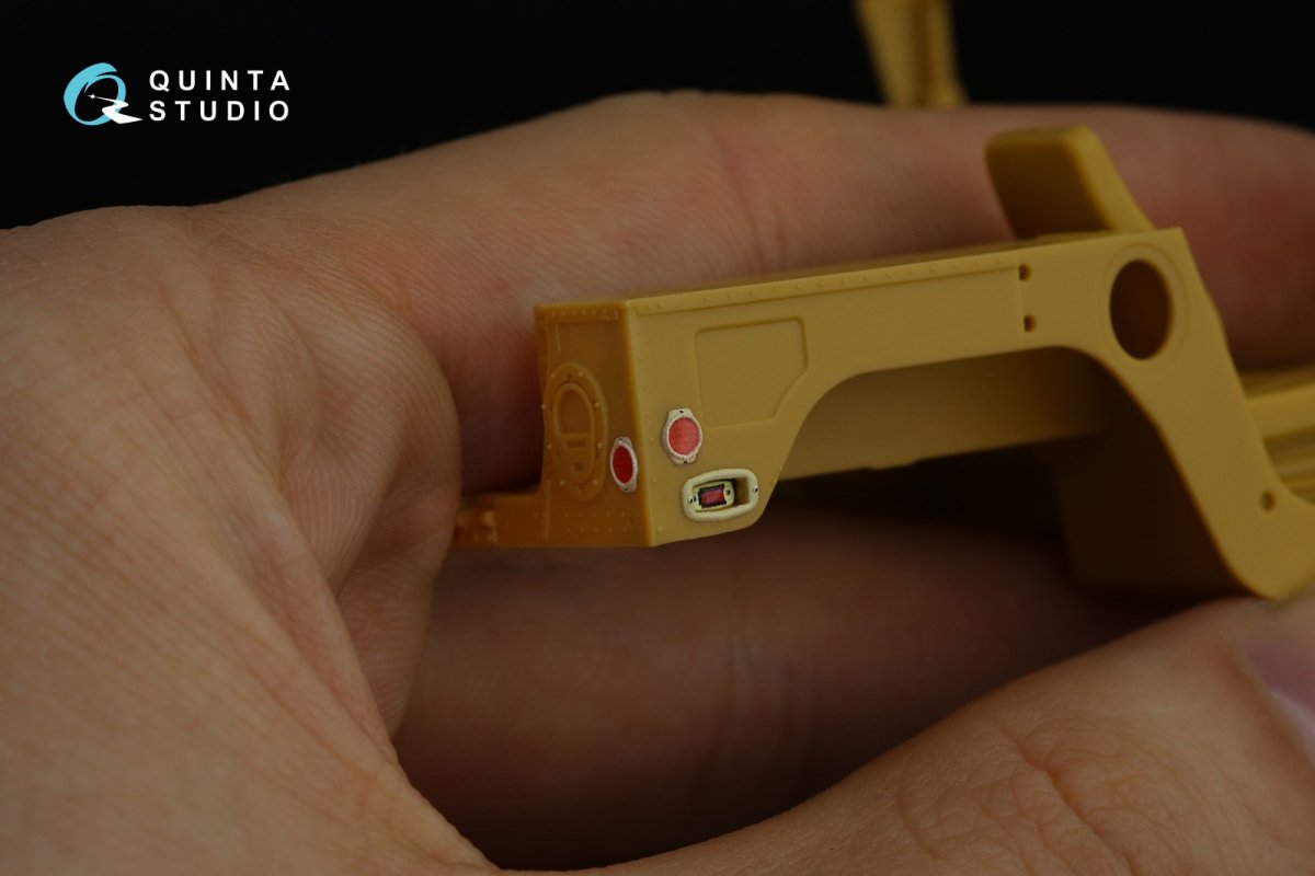 Quinta Studio QD35043 HUMVEE Family 3D-Printed &amp;amp; colored Interior on decal paper (Bronco) 1/35 – Bild 5