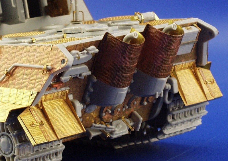 Eduard 35705 Zimmerit Jagdtiger fender 1/35 Dragon – image 6