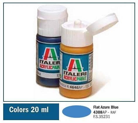 Italeri 4308AP BLEU AZUR PLAT 20 ml