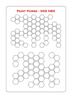 Paint Forge PFST002M STENCIL - HEX 2 – image 2