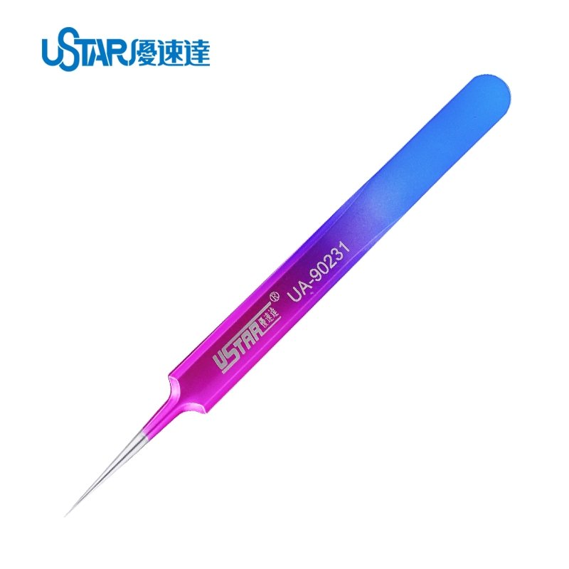 U-Star UA-90231 Colorful Tweezers - Straight