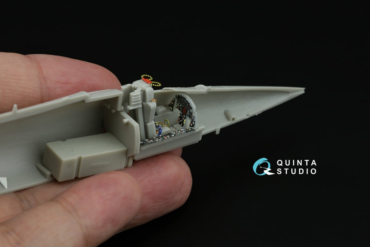 Quinta Studio QD72101 F-104S 3D-Printed &amp;amp; colored Interior on decal paper (Hasegawa) 1/72 – image 11