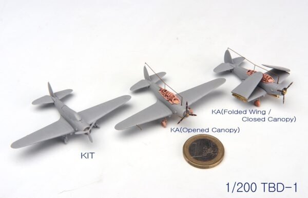 MK1 Design MS-20018 WW II USS DECK PLANE SET for CV-6 Enterprise 1/200 – Bild 11