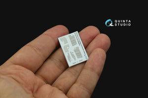 Quinta Studio QP72004 F-16 block 30/32 reinforcement plates (Hasegawa) 1/72 – obrázek 4