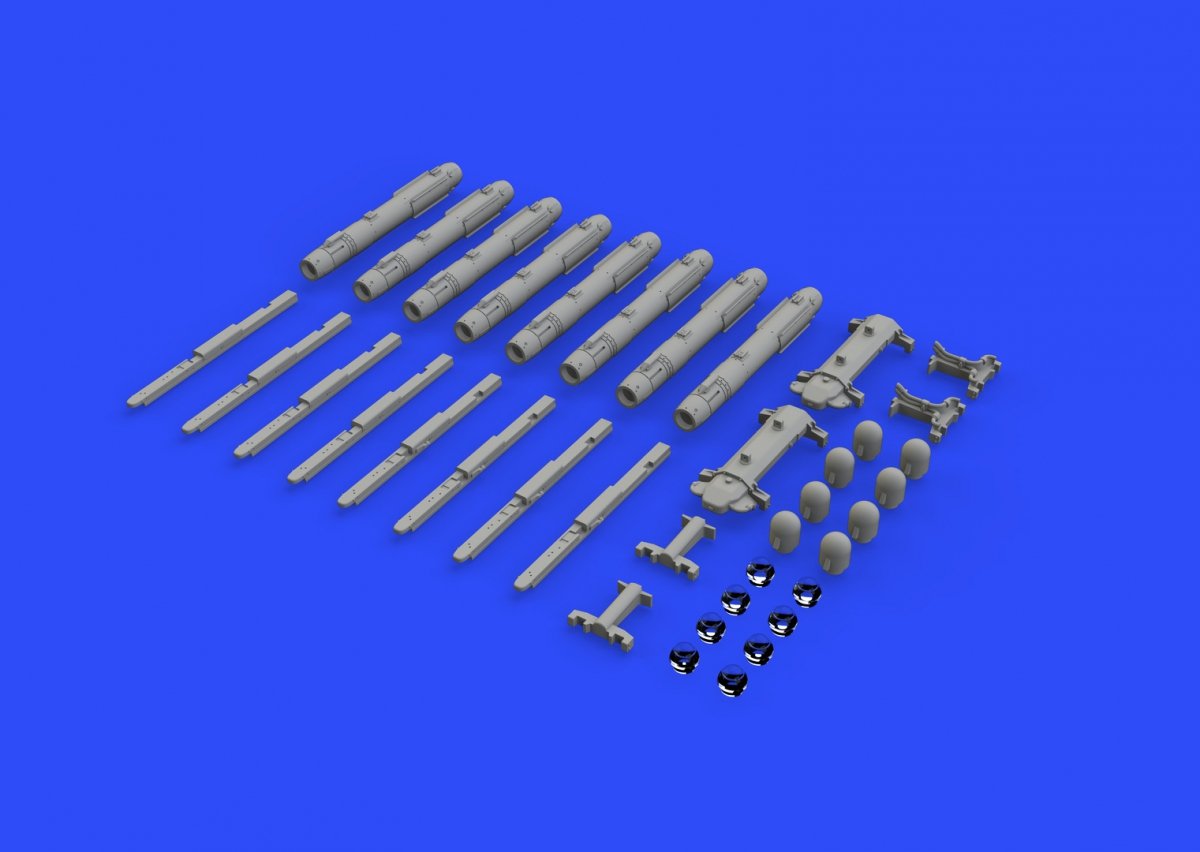 Eduard 672148 AGM-114 Hellfire 1/72 – obrázek 5