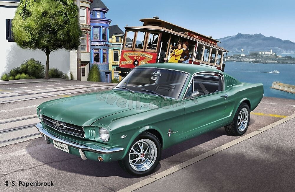 Revell 67065 Ford Mustang 1965 2+2 Fastback Model Set 1/24 – image 2