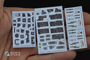 Quinta Studio QD48231 F-14A Late 3D-Printed &amp;amp; colored Interior on decal paper (for Tamiya kit) 1/48 – image 2