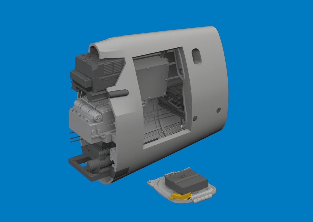 Eduard 6481066 P-40E radio compartment PRINT Eduard 1/48 – obrázek 2
