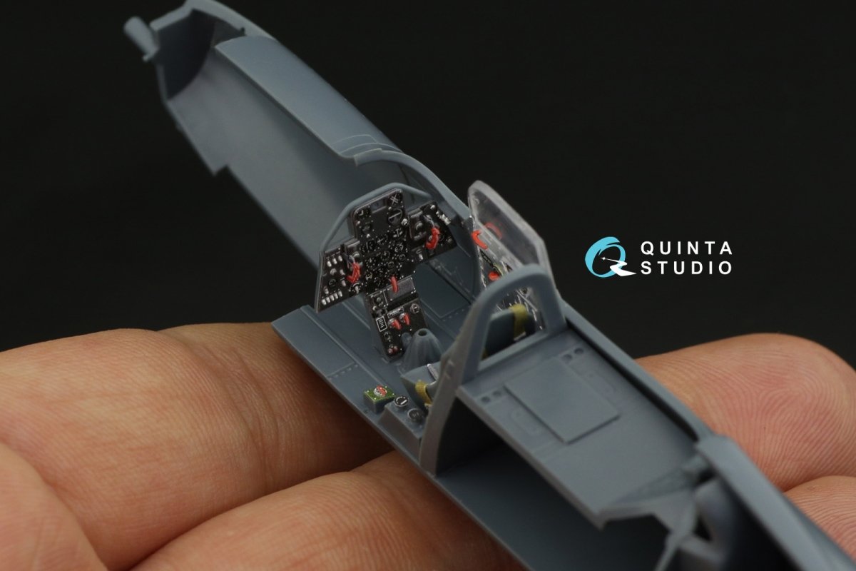 Quinta Studio QD48247 P-39 3D-Printed &amp;amp; colored Interior on decal paper (Eduard) 1/48 – image 10