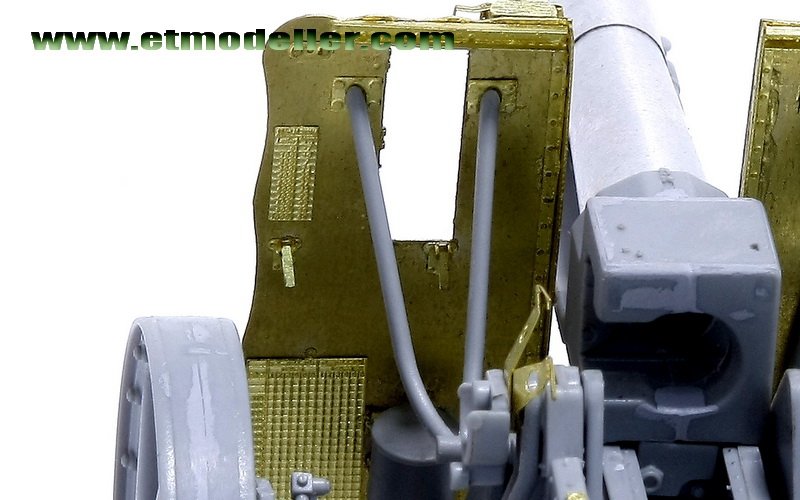 ET Model E35-016 WWII German 15cm sIG33 Infantry Gun (For DRAGON 6259/6473) (1/35) – image 6