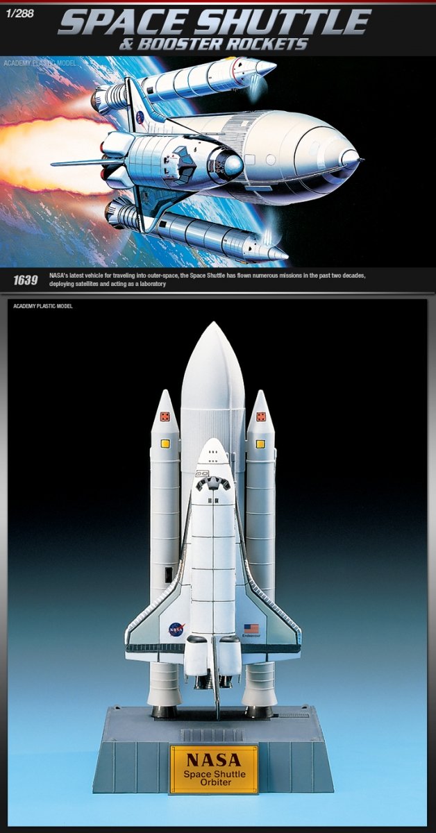 Academy 12707 NAVETTE SPATIALE AVEC FUSÉES D&amp;#39;APPROVISIONNEMENT (1/288) – image 2