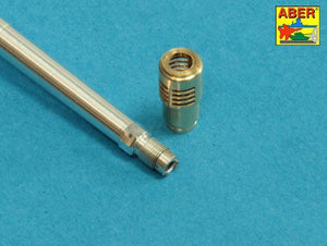 Aber 35L-252 7.5cm/5.5cm Pak 41 L/57 gun barrel with muzzle brake for German Tank Pz.Kpfw. VI Ausf. C (VK36.01) 1/35 – image 5