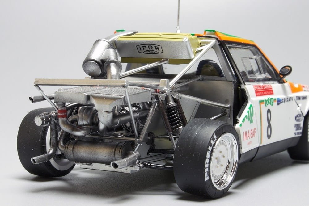 NuNu PN24005 Lancia Delta S4 &amp;#39;86 Sanremo Rally 1/24 – image 5