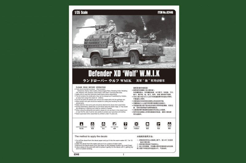 Hobby Boss 82446 Defender XD &amp;#39;Wolf&amp;#39; WMIK (1/35) – Bild 4