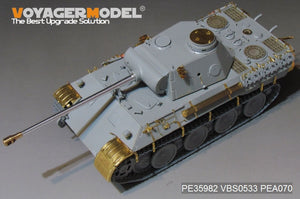 Voyager Model PE35982 WWII German Panther D Tank Early version Basic For TAKOM 2103 1/35 – obrázek 4