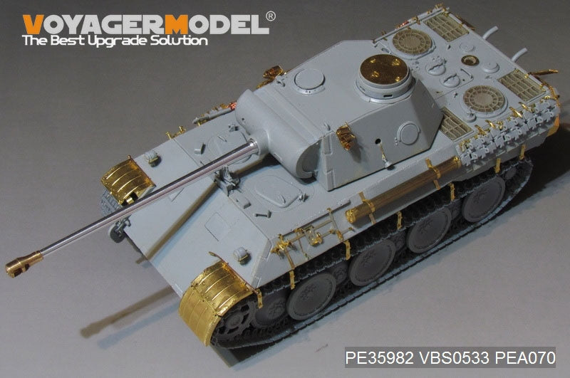 Voyager Model PE35982 WWII German Panther D Tank Early version Basic For TAKOM 2103 1/35 – obrázek 4