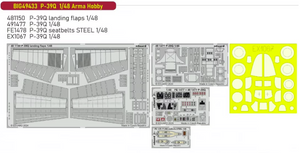 Eduard BIG49433 P-39Q detail set for Arma Hobby 1/48 – Bild 2