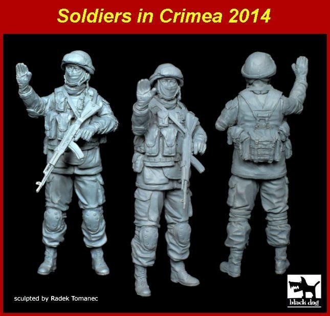 Black Dog F35100 Soldier in Crimea N°1 1/35 – Bild 3