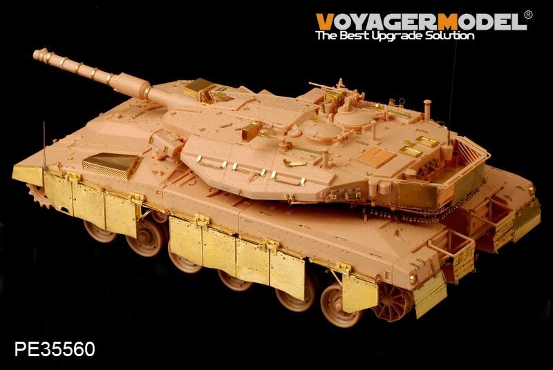 Voyager Model PE35560 IDF Merkava Mk.3D MBT(LIC) w/chains (FOR HOBBYBOSS 82476) 1/35 – Bild 2