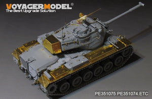 Voyager Model PE351075 Modern US Army M47E/M Medium Tank Fenders Upgrade Set for Takom 1/35 – immagine 3