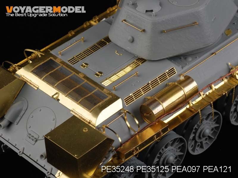 Voyager Model PE35248 WWII Russian T-34/76 Mod.1943 (For DRAGON Kit) 1/35 – zdjęcie 5