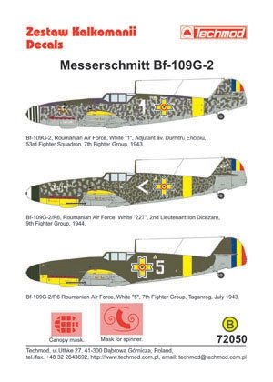 Techmod 72050 - Messerschmitt Bf 109G-2 1/72 – imagen 2