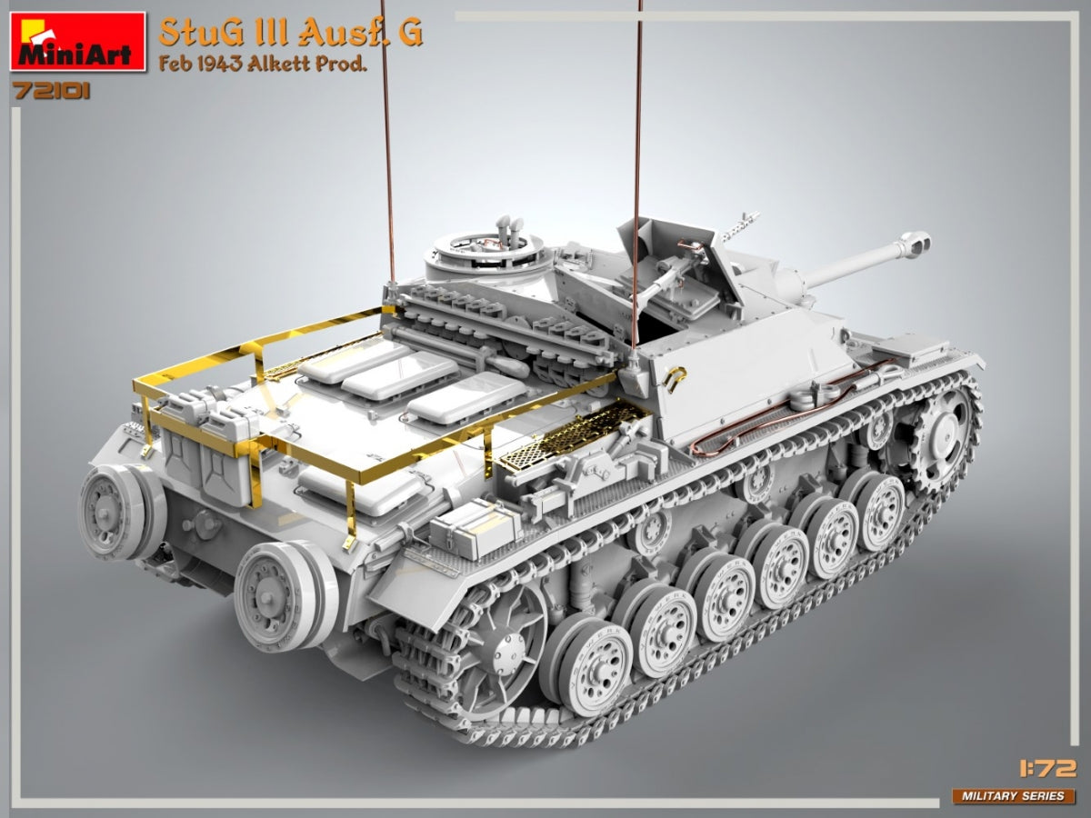MiniArt 72101 StuG III Ausf. G Feb 1943 Prod. 1/72 – Bild 4
