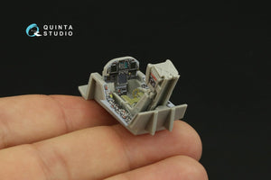 Quinta Studio QD48279 F/A-18C early 3D-Printed &amp;amp; colored Interior on decal paper (HobbyBoss) 1/48 – immagine 10